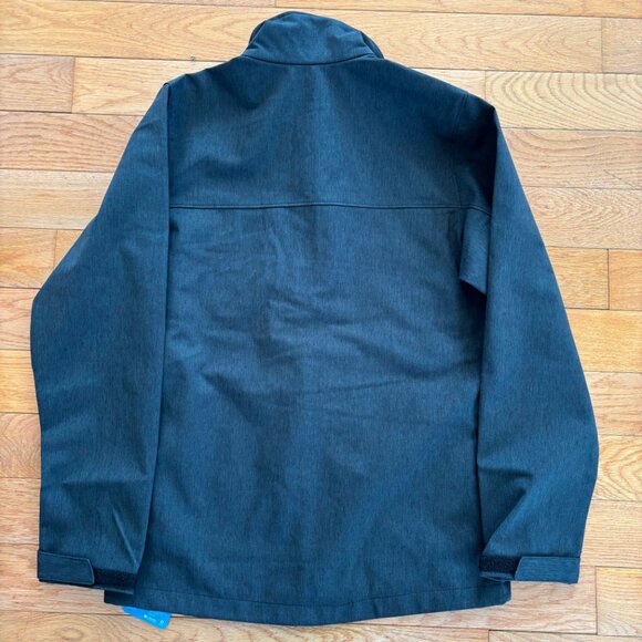 Columbia Cruiser Valley Softshell Men's S Dark Grey Jacket Brand New NWT - Picture 2 of 6